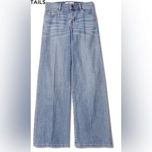 Cabi Ashbury wide leg jeans, size 10 long 6491 never worn condition